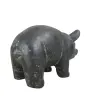 Product image 6 of the product “Sitting pig, 28 cm Length | Cast stone, handcrafted & coloured ”